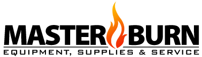 master burn clean burn waste oil heater logo